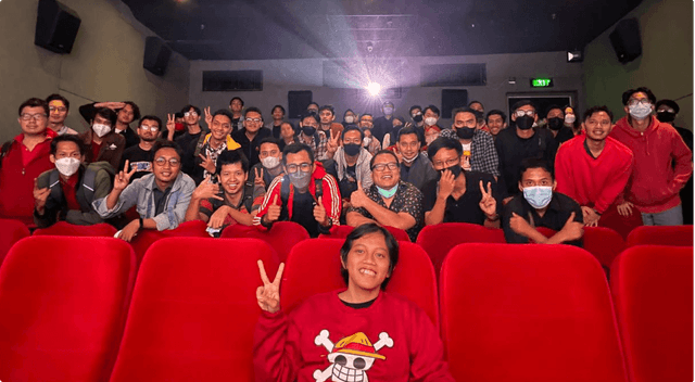 Nonton Film Bareng, Booking Satu Bioskop